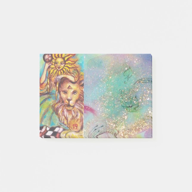 NOTAS POST-IT® TAROS DE LAS SOMBRAS PERDIDAS / EL SOL (Anverso)