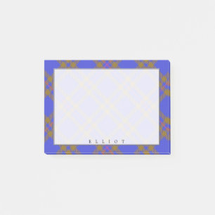 Notas Post-it® Tartan regio del clan escocés Elliot