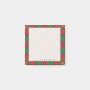 Notas Post-it® Tartan regio del clan escocés MacKinnon