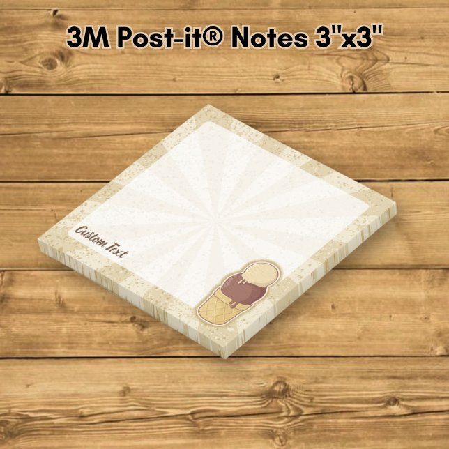Notas Post-it® Taza de helado de dos bolas (Subido por el creador)