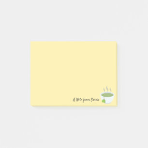 Notas Post-it® Taza de té pacífica