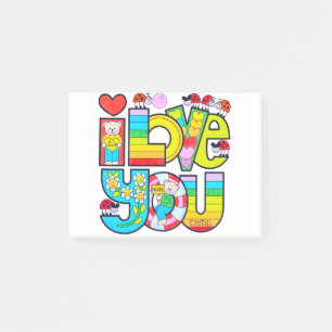 Notas Post-it® Te amo