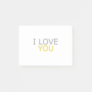 Notas Post-it®  Te amo