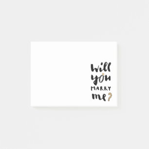 Notas Post-it® ¿Te casarás conmigo?