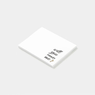 Notas Post-it® ¿Te casarás conmigo?