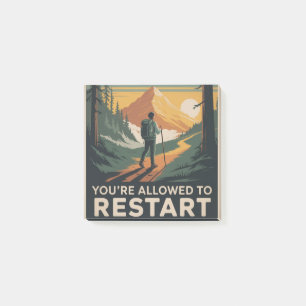 Notas Post-it® Te está permitido reiniciar