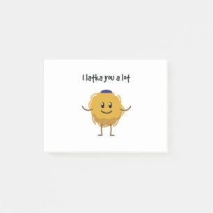 Notas Post-it® Te Latka Mucho (Hanukkah)