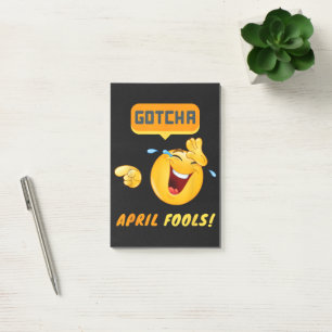 Notas Post-it® Te pillé - Día de los Inocentes Divertido