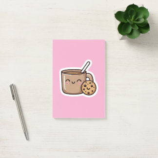 Notas Post-it® Té y Galleta