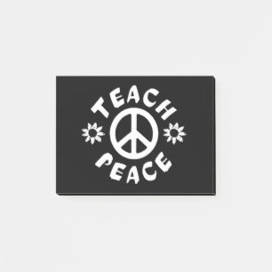 Notas Post-it® Teach Peace
