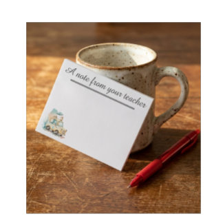 Notas Post-it® Teacher Personalized for Elementary teachers