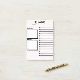 Notas Post-it® Teacher's Ultimate Sanity Saver To Do List Pad