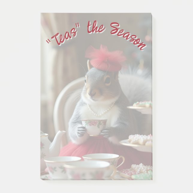 Notas Post-it® "Teas" La Temporada (Anverso)