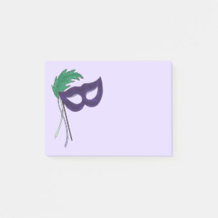 Notas Post-it® Teatro dramático máscaras de máscaras moradas