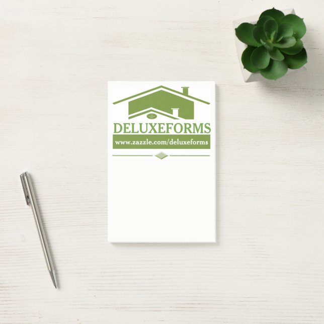 Notas Post-it® Techo verde (Oficina)