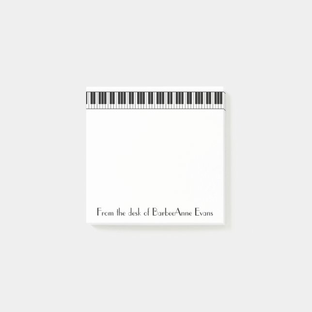 Notas Post-it® Teclado (Anverso)