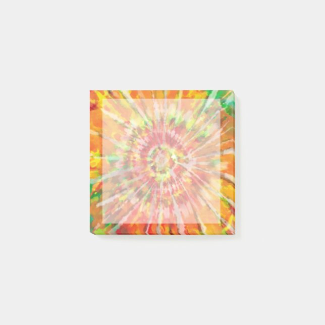 Notas Post-it® Tejido multicolor simple (Anverso)