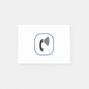 Notas Post-it® Teléfono de control de volumen
