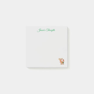 Notas Post-it® Tema de Navidades personalizados