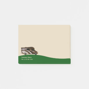 Notas Post-it® Tema que acampa
