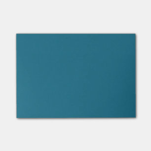 Notas Post-it® Tendencia de color del acero de coral azul silenci