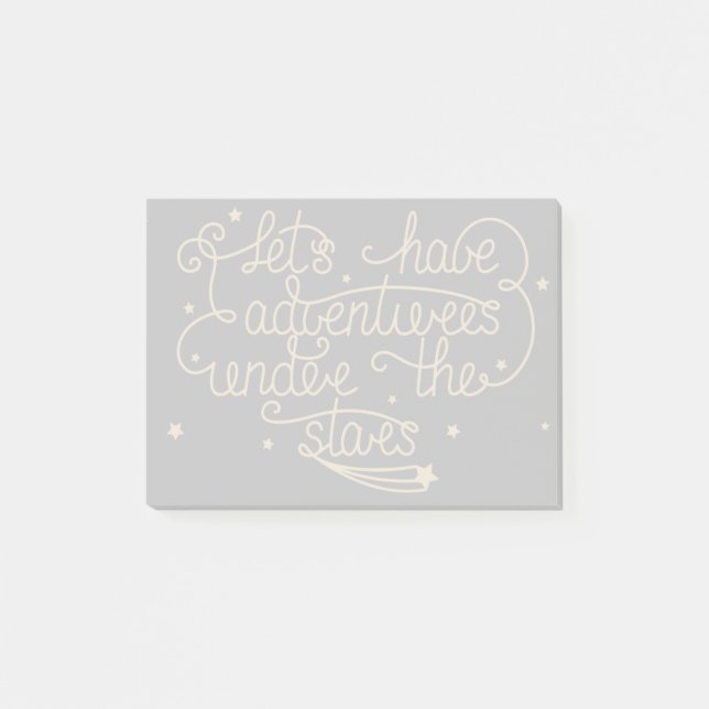 Notas Post-it® Tengamos aventuras (Anverso)