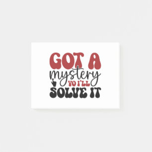 Notas Post-it® Tengo un misterio que voy a resolver