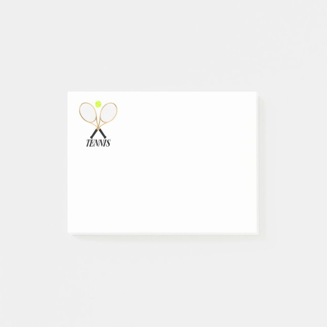 Notas Post-it® Tenis (Anverso)