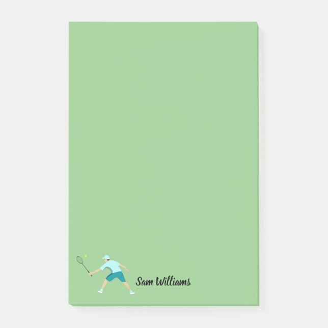 Notas Post-it® Tenis (Anverso)