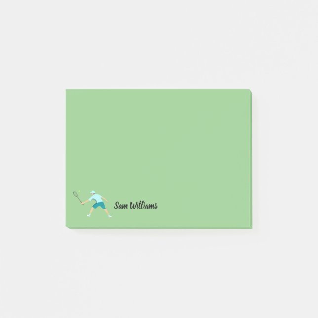 Notas Post-it® Tenis (Anverso)