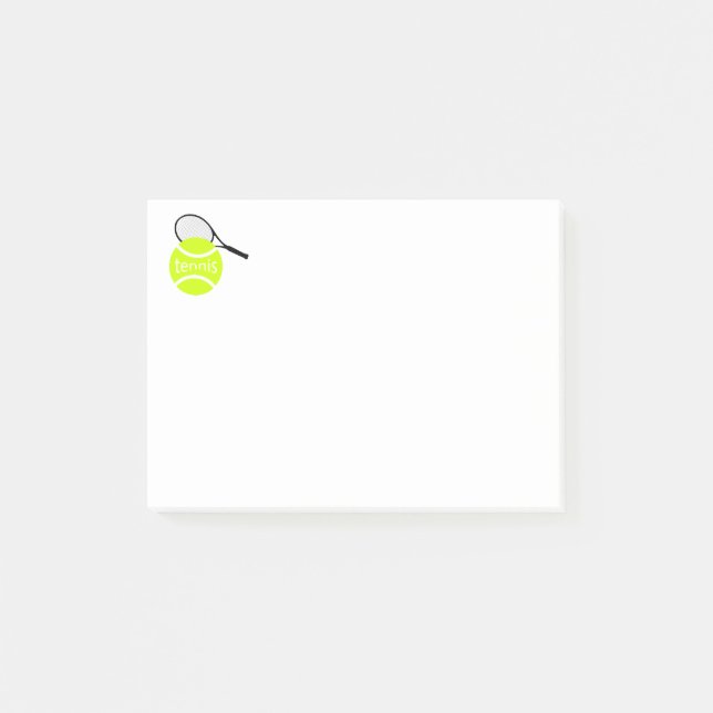 Notas Post-it® Tenis (Anverso)