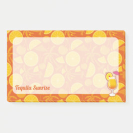 Notas Post-it® Tequila Sunrise Cocktail