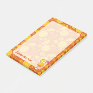 Notas Post-it® Tequila Sunrise Cocktail