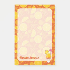 Notas Post-it® Tequila Sunrise Cocktail