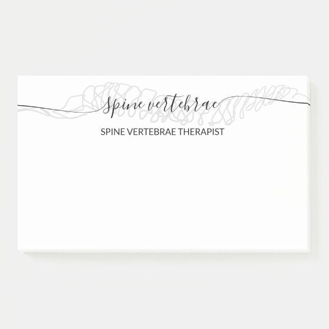 Notas Post-it® Terapeuta de Masaje Ortopédico (Anverso)