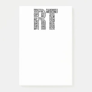 Notas Post-it® Terapeuta respiratorio RT