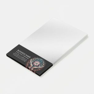 Notas Post-it® Terapia Masajista Manos Curadoras Energía Spa Well