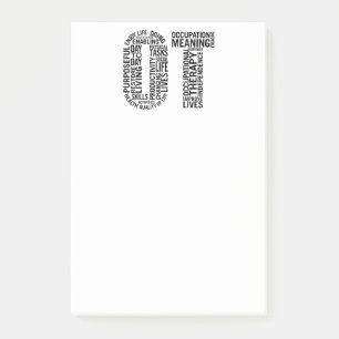 Notas Post-it® Terapia profesional OT