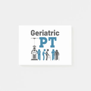 Notas Post-it® Terapia Terapia Física del TP Geriátrico