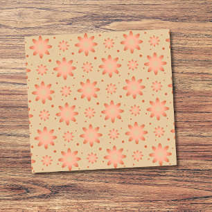 Notas Post-it® Terracotta naranja y arena beige delicada margarit
