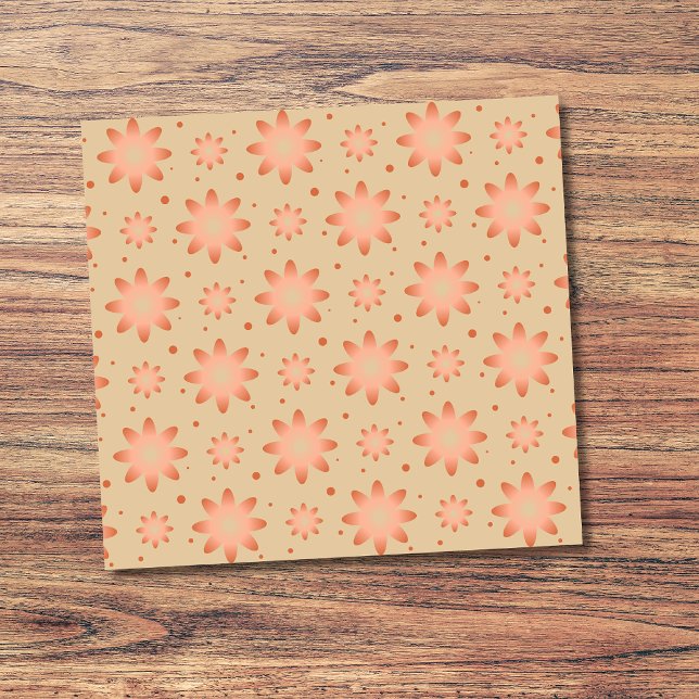 Notas Post-it® Terracotta naranja y arena beige delicada margarit (Subido por el creador)