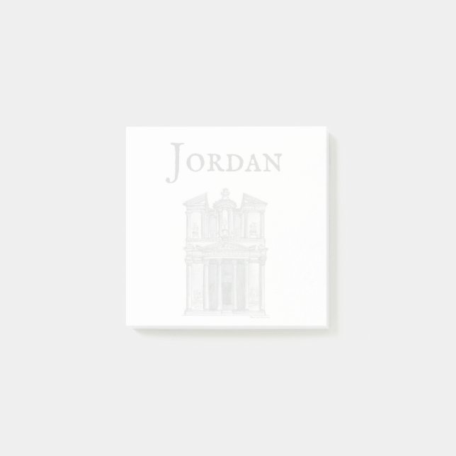 Notas Post-it® Tesoro, Petra (Jordania) (Anverso)