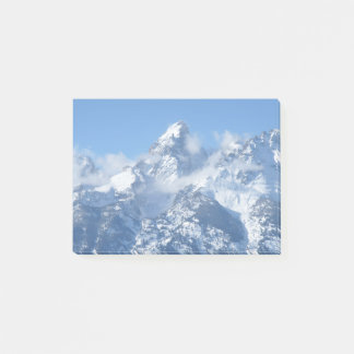 Notas Post-it® Tetons y nubes