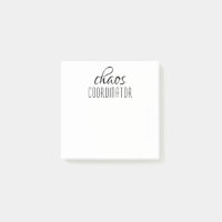 Texto tipográfico del Coordinador del caos