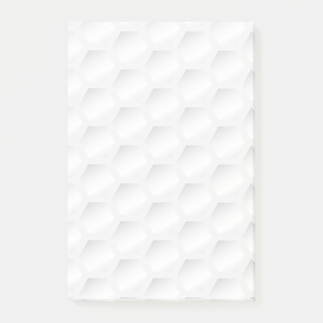 Notas Post-it® Textura de la pelota de golf (Anverso)