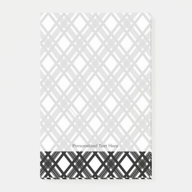 Notas Post-it® Textura en franjas (Anverso)