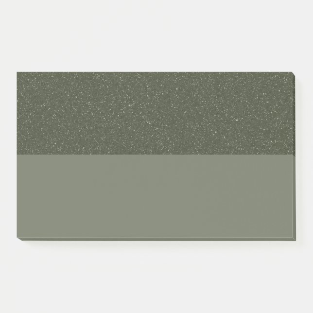 Notas Post-it® Textured Moss Green Sticky Post-It Notes (Personal (Anverso)
