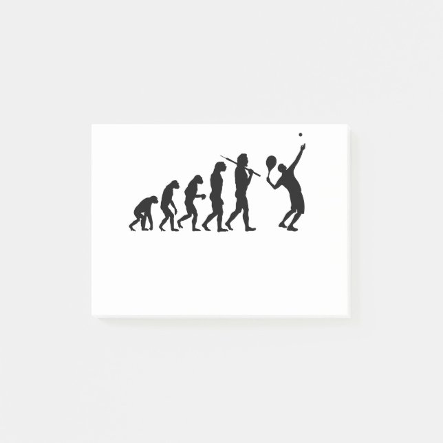 Notas Post-it® The Evolution of Tennis (Anverso)