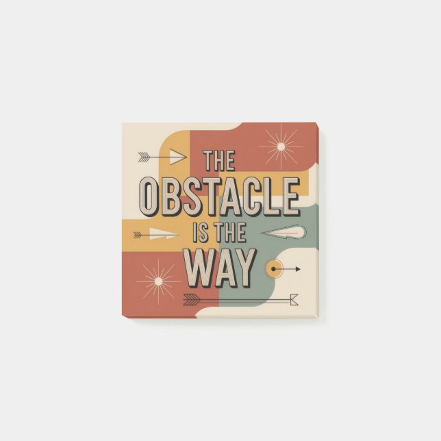 Notas Post-it® The Obstacle Is The Way (Anverso)