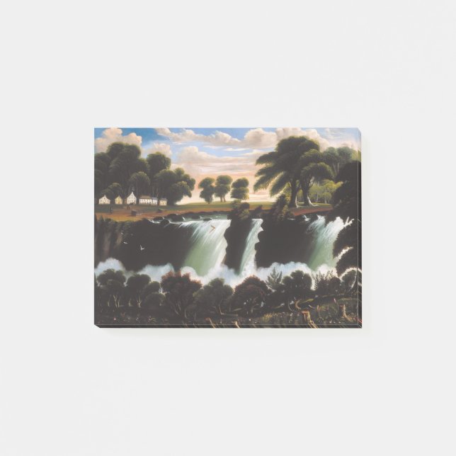 Notas Post-it® Thomas Chambers Genesee Falls Rochester (Anverso)